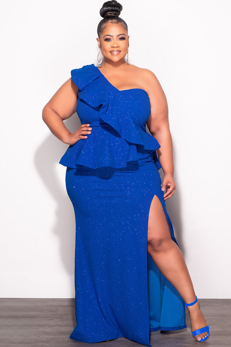 Royal Blue Stores That Sell Plus Size Formal Dresses Final Sale