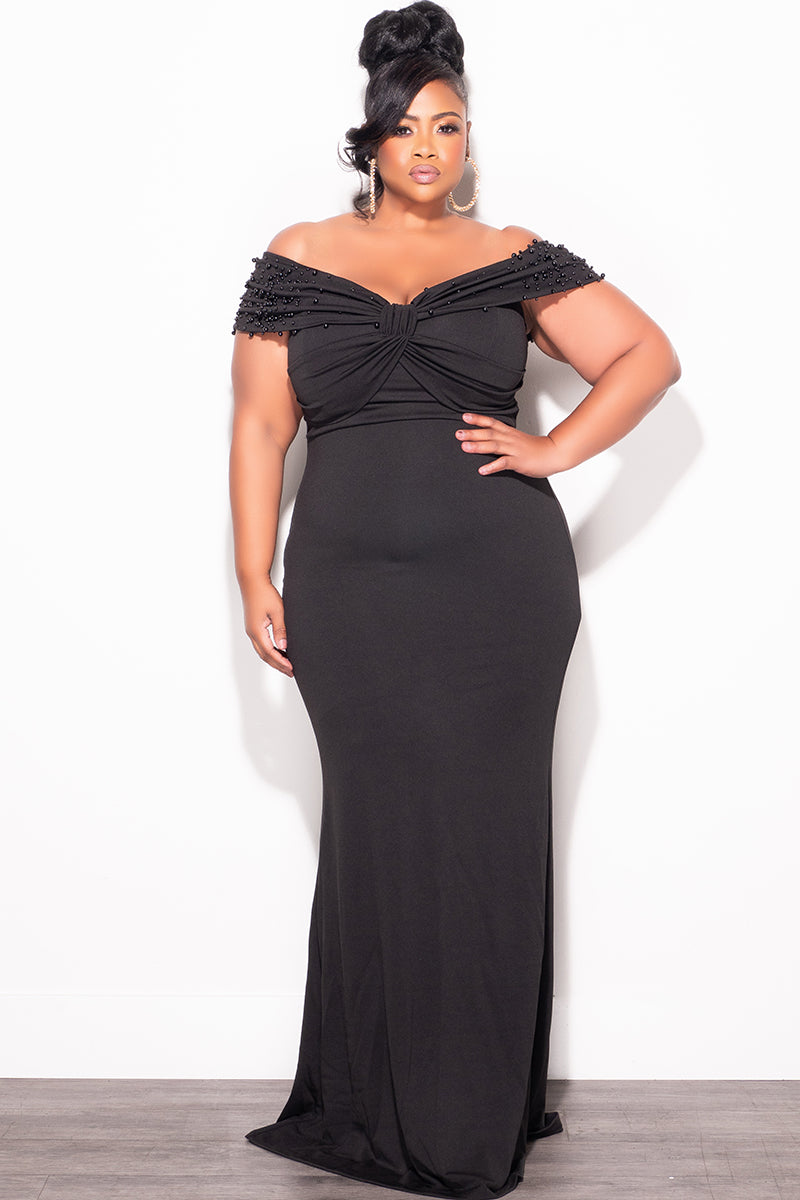 beaded dresses plus size Adrianna Papel Women's Floral-Beaded Gown - Champagne Gold guiding the eye downward with quiet grace LaDivine S440C Long Pleated Prom