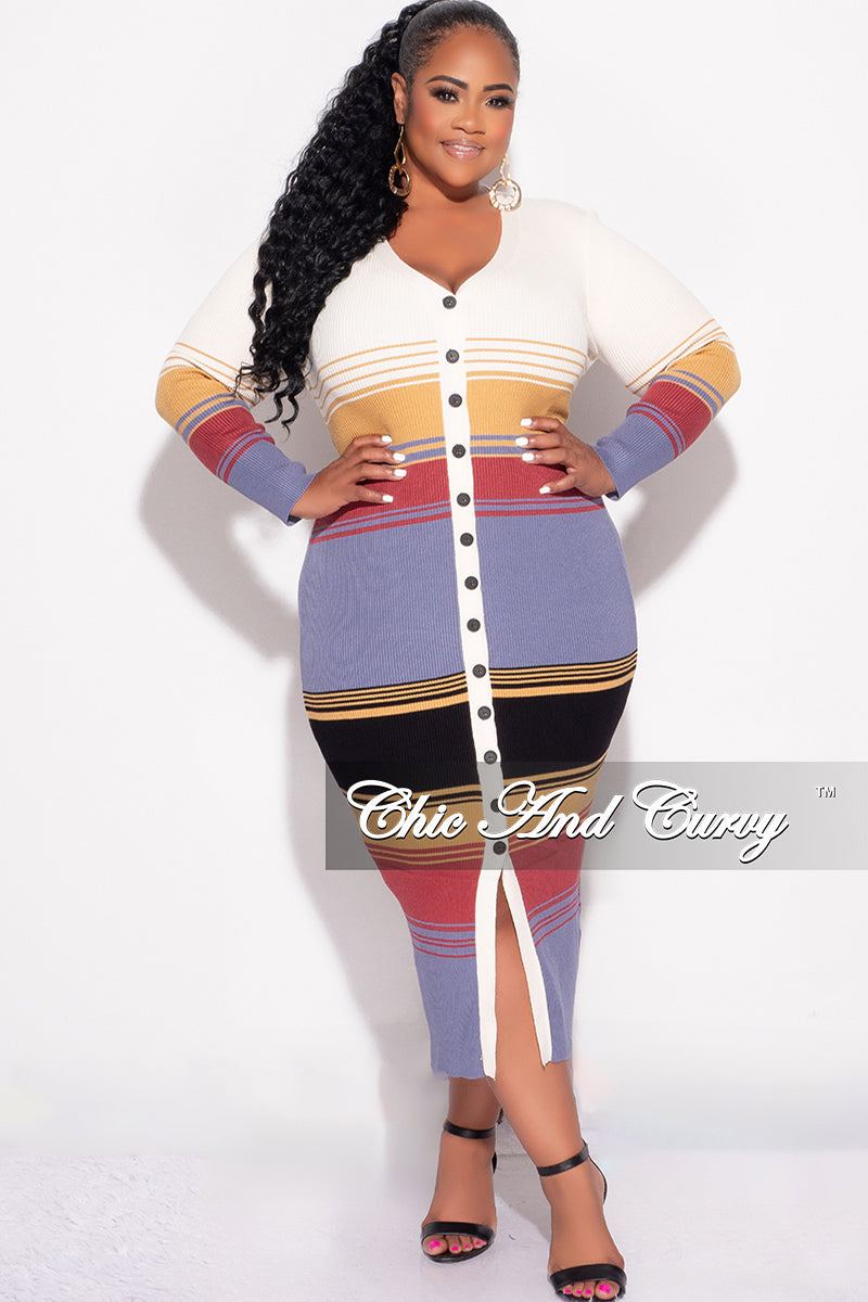 plus size button front midi dress CeCe Plus Size Short Sleeve Button Front Midi Dress