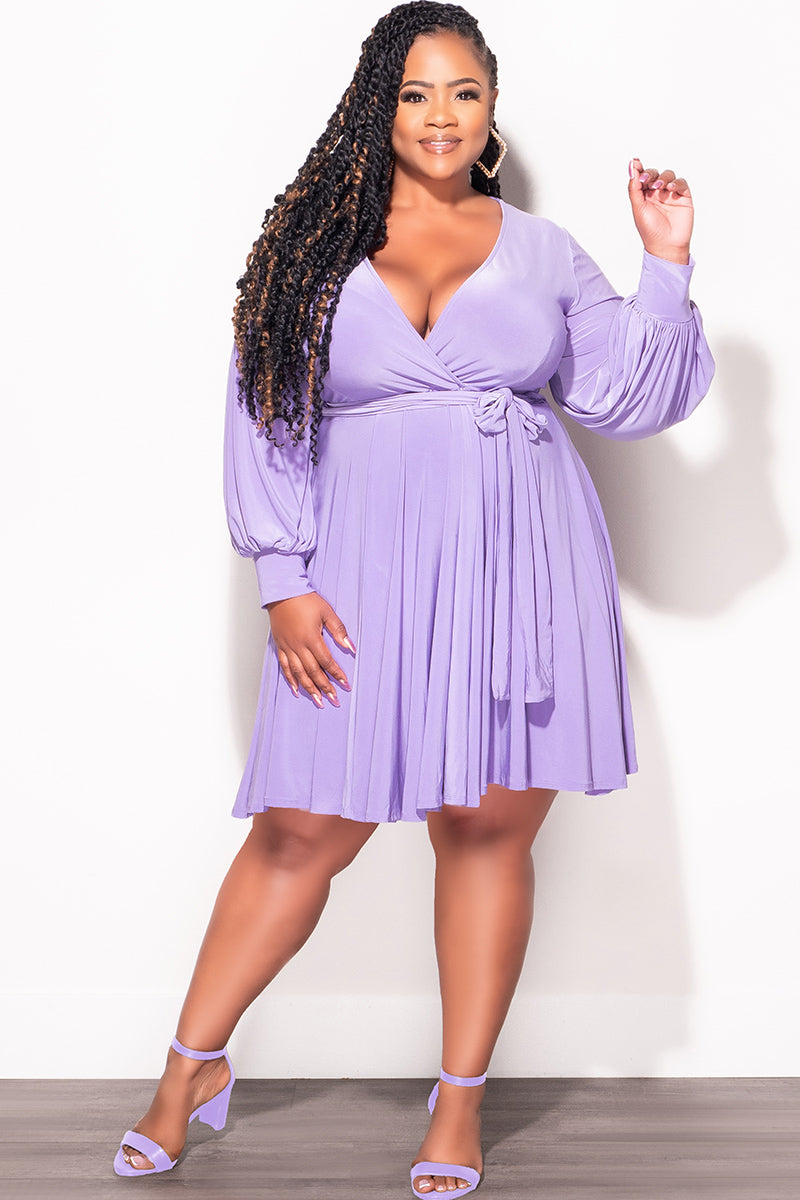 Prom Plus Size Purple Skater Dress Final Sale Plus Size Long