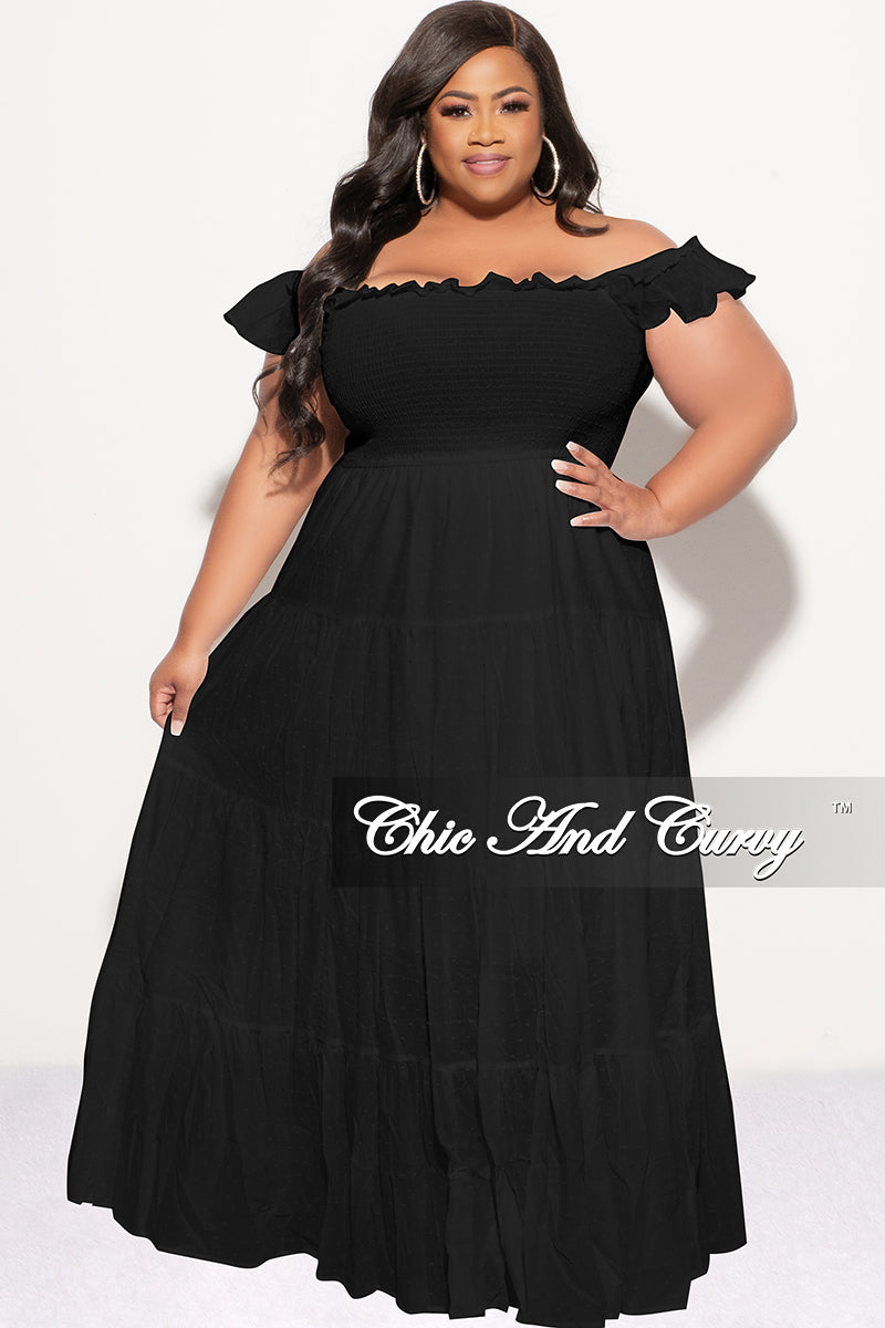 Plus Size Black Dress, Winter Maxi Dress, Plus Size Clothing, Long