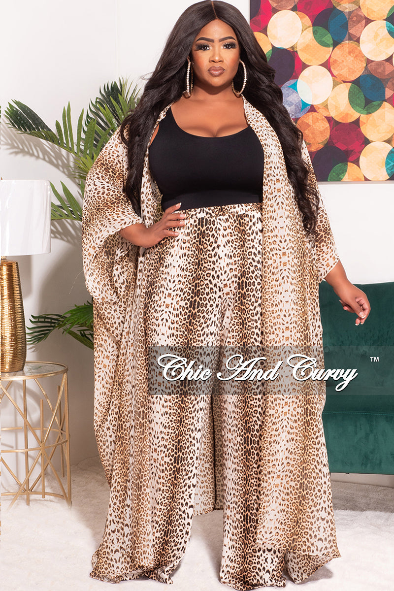 Final Sale Plus Size Chiffon Kaftan in Animal Print (Kaftan Only) Chic And Curvy Final Sale Plus Size Chiffon Kaftan in Animal Print (Kaftan Only) Chic And Curvy