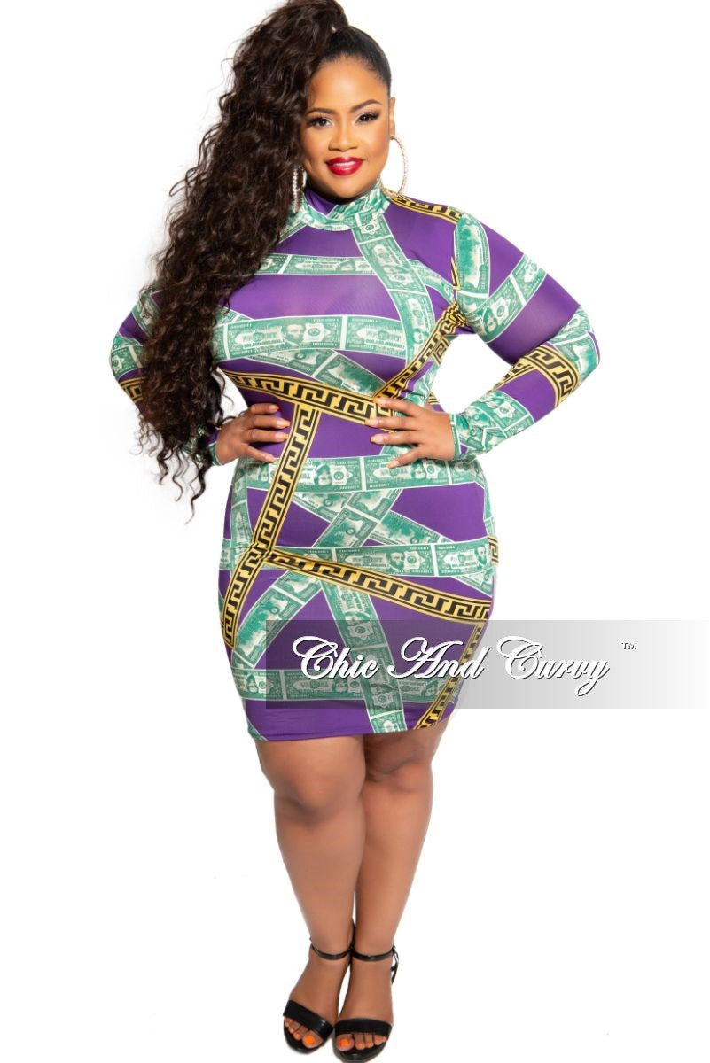 money bodycon dress Sexy Money Dress Large