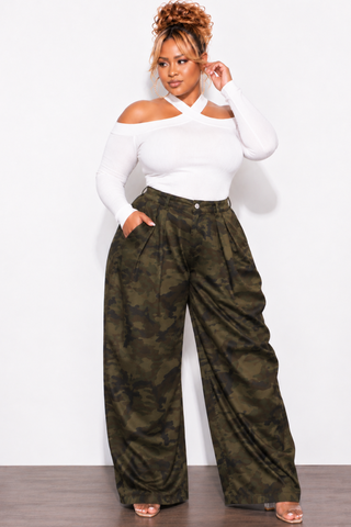 Final Sale Plus Size Off The Shoulder Sweater in Off White