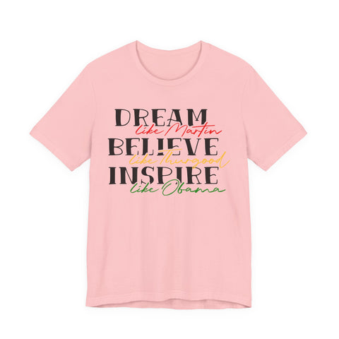 Live Like a Leader Tee | Inspirational Script Statement Shirt