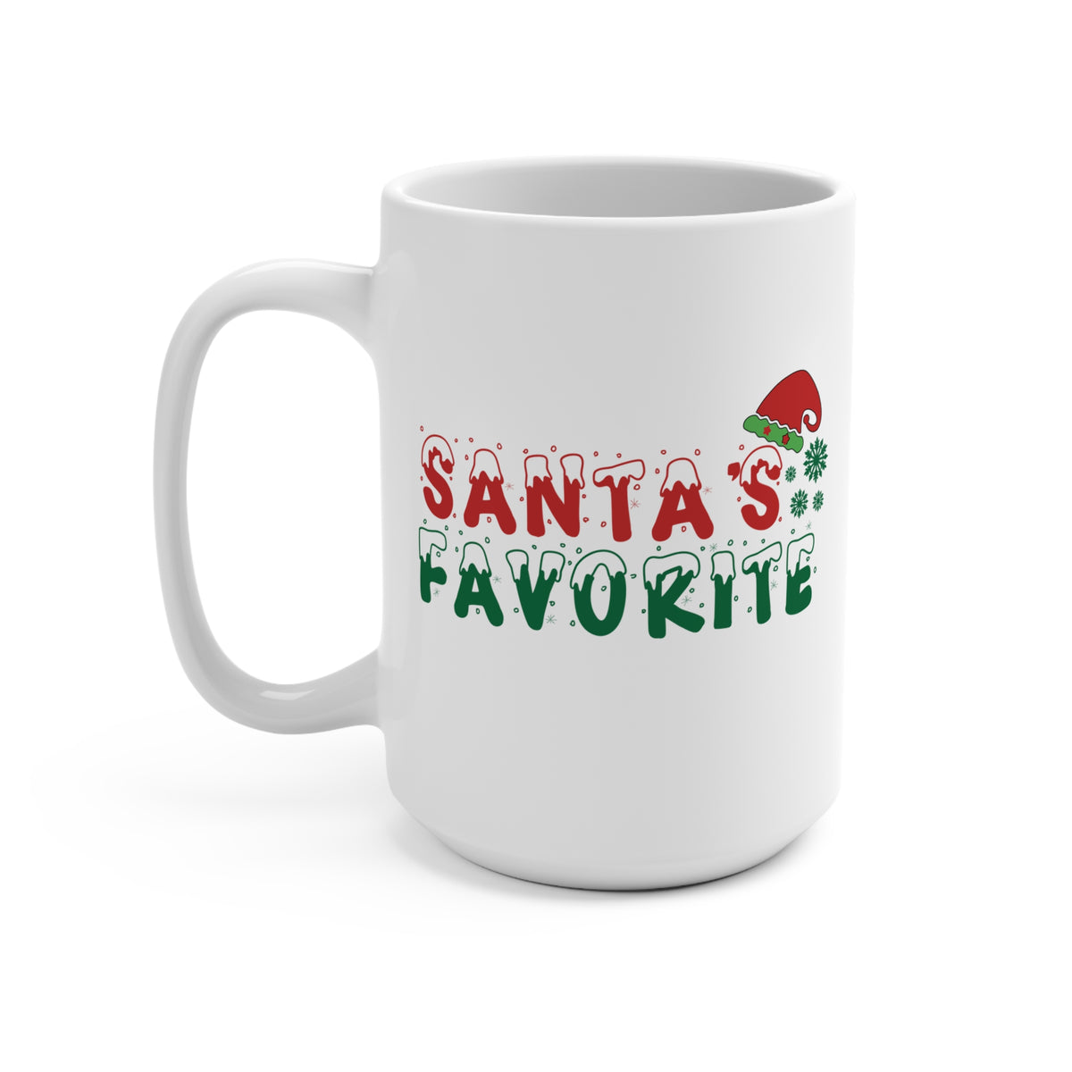 Santa's Favorite Mug 15 OZ