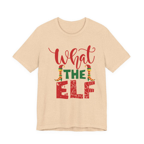What The Elf T-Shirt | Christmas Elf Holiday Tee