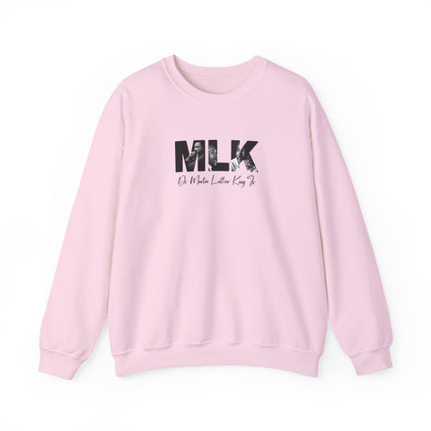 MLK Crewneck Sweatshirt | Iconic Letter Portrait Design