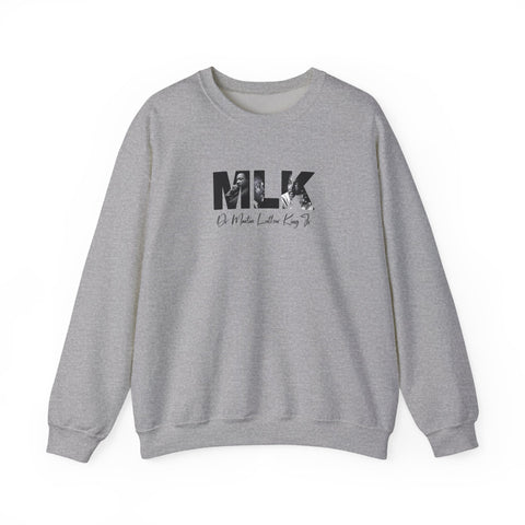 MLK Crewneck Sweatshirt | Iconic Letter Portrait Design