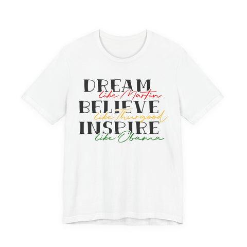 Live Like a Leader Tee | Inspirational Script Statement Shirt