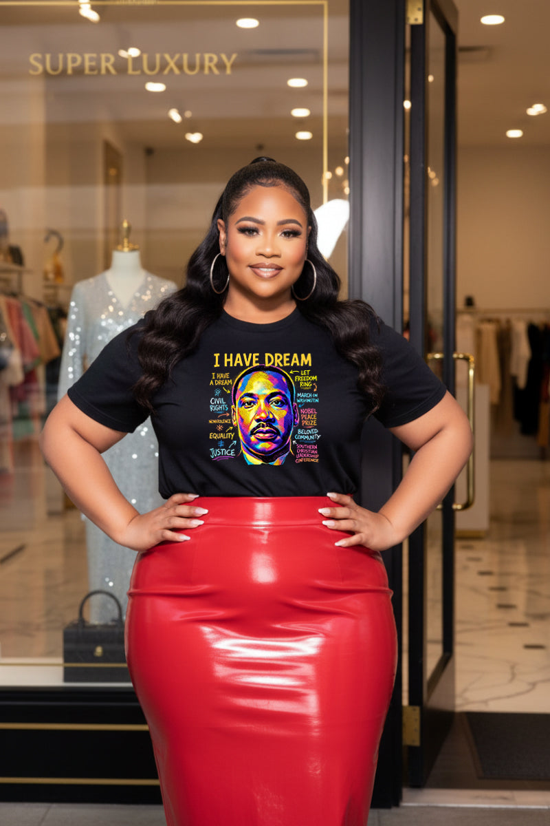 I Have a Dream Tee | Colorful MLK Civil Rights Art Shirt
