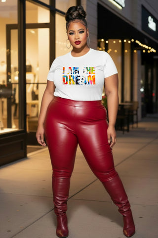 I Am the Dream Tee | Colorful MLK Typography Art Shirt
