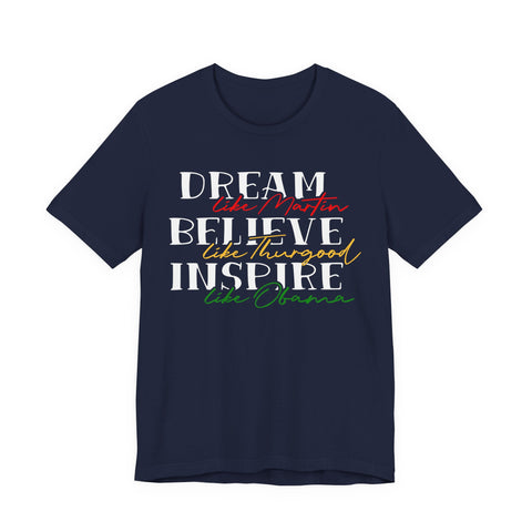Live Like a Leader Tee | Inspirational Script Statement Shirt