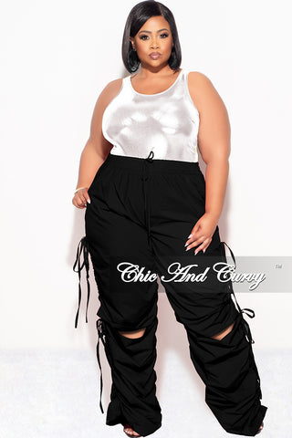 Final Sale Plus Size Bodysuit in Silver and Black