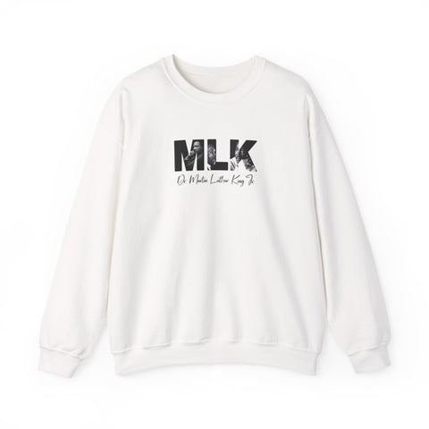 MLK Crewneck Sweatshirt | Iconic Letter Portrait Design