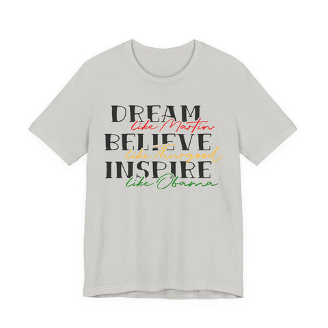 Live Like a Leader Tee | Inspirational Script Statement Shirt