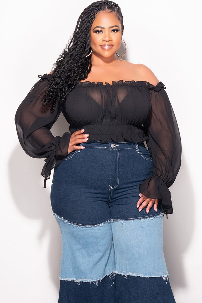 So Nice Curvy Striped Top D1637
