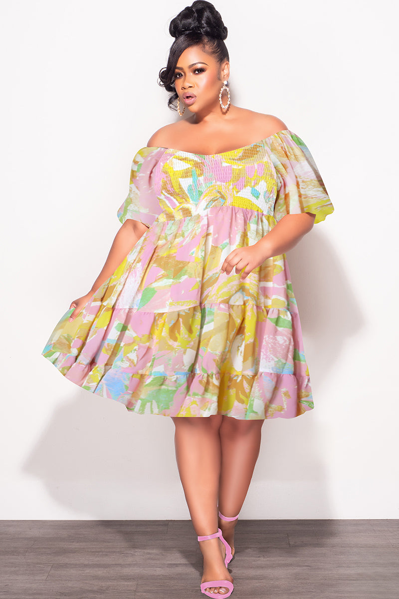 bbw short dress Womens Mesh Plus Size Clubwear Short Sleeve Dress Transparent Party Mini Skirt