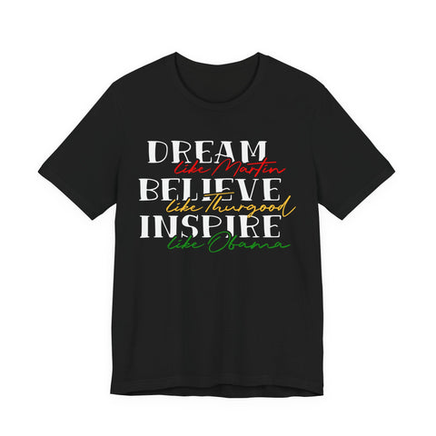 Live Like a Leader Tee | Inspirational Script Statement Shirt