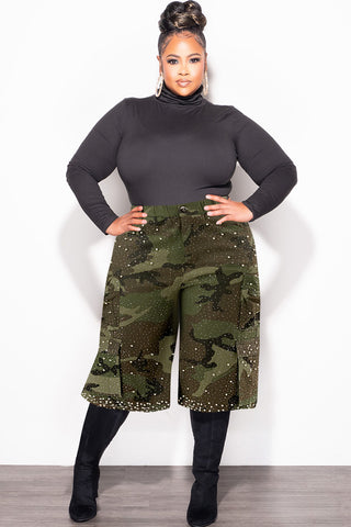 Final Sale Plus Size Turtleneck in Black