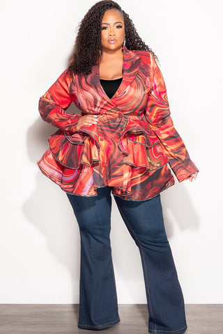 Final Sale Plus Size Flare “Fits Like A Glove” Flare Leg Jeans in Dark Denim