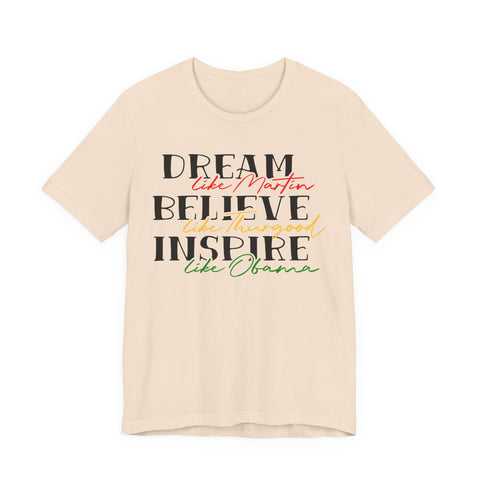 Live Like a Leader Tee | Inspirational Script Statement Shirt