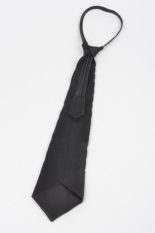Final Sale Necktie with Faux Pearls Necklace