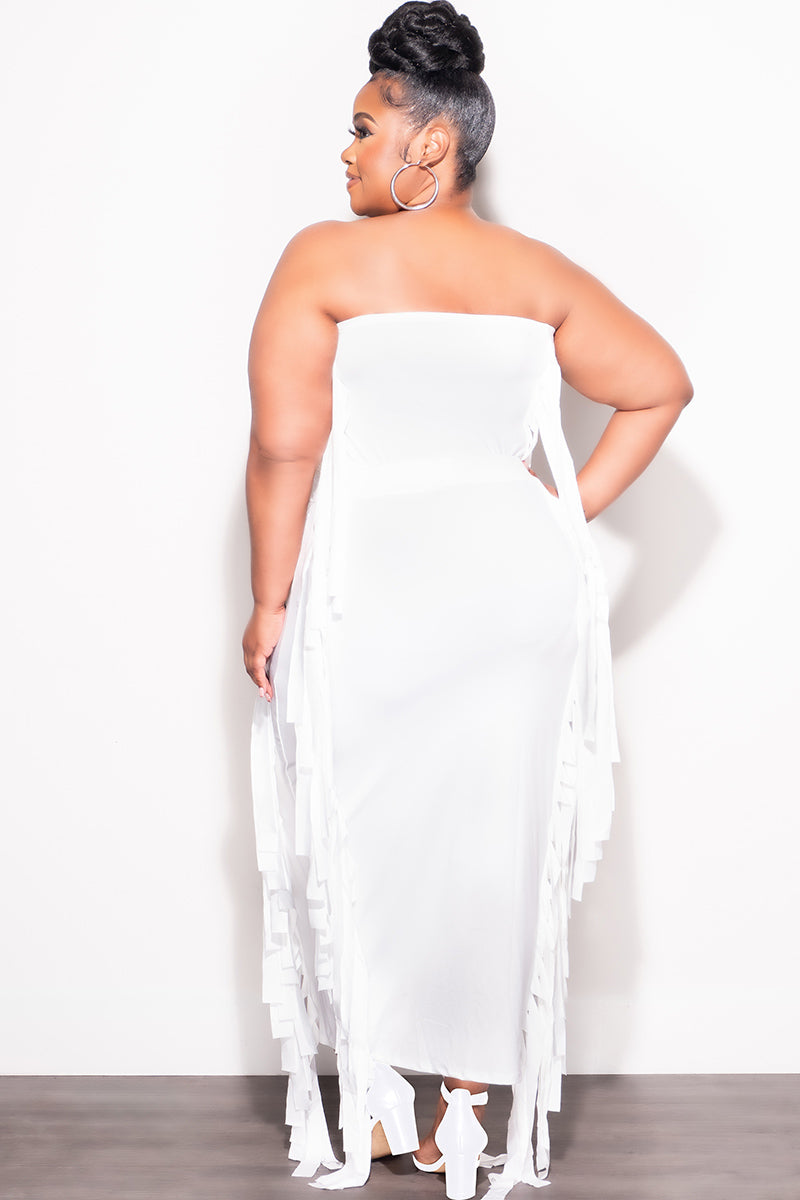 strapless plus size white dress Elegant Short Wedding Party Off White Sizes Luxe Simple Plus Size Strapless