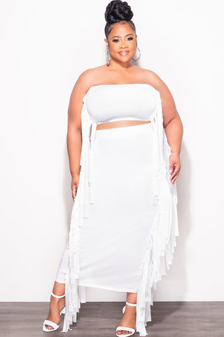 plus size white strapless dress 1867 by Martina Liana 39.5 Color Final Sale Plus Size Strapless