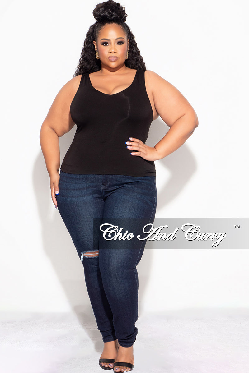 Final Sale Plus Size Camisole in Black