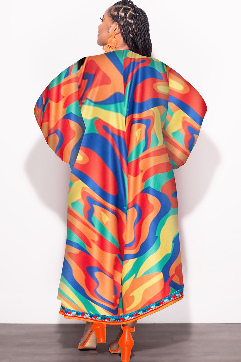 maxi dress with shorts plus size Summer Special Plus Size Office Wear