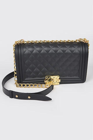 Final Sale Jelly Embossed Clutch Purse