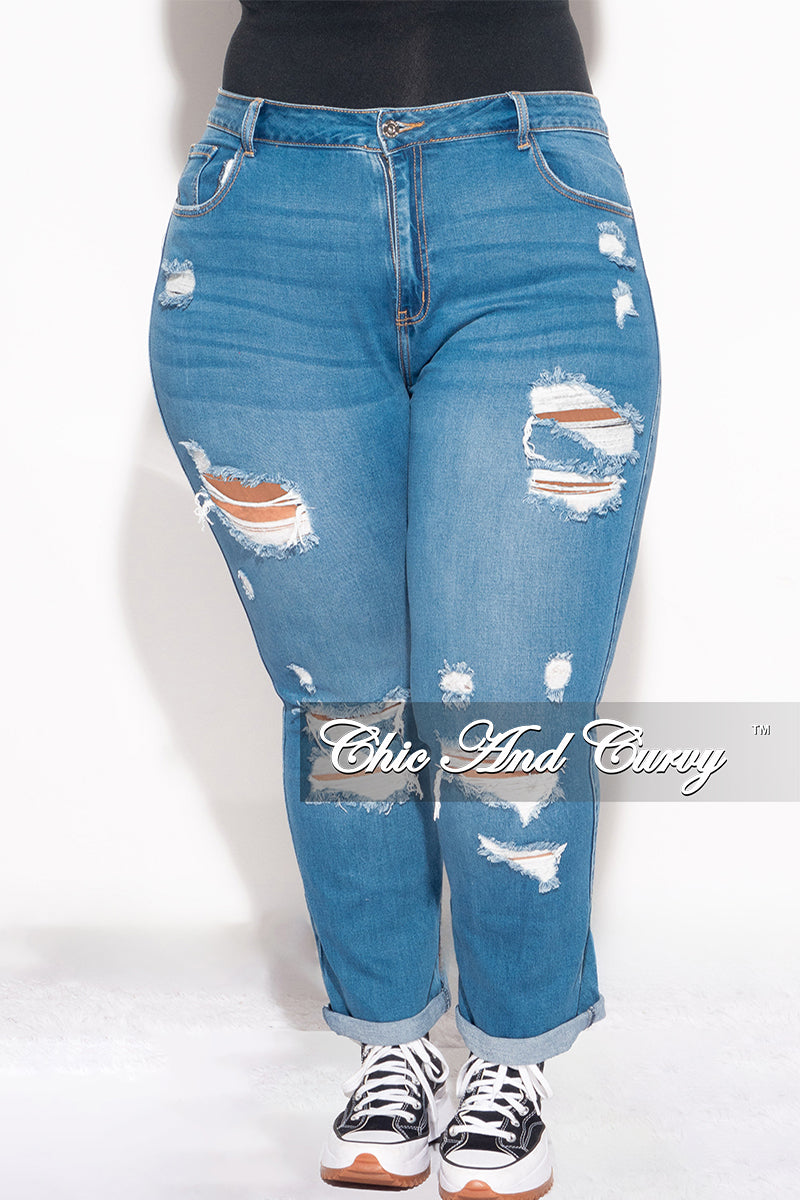 Final Sale Plus Size Denim Jeans