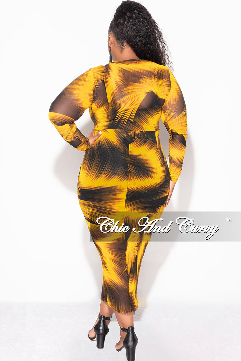 long sleeve mesh dress plus size Plus Size Floral Long Sleeve Mesh Off The Shoulder Dress