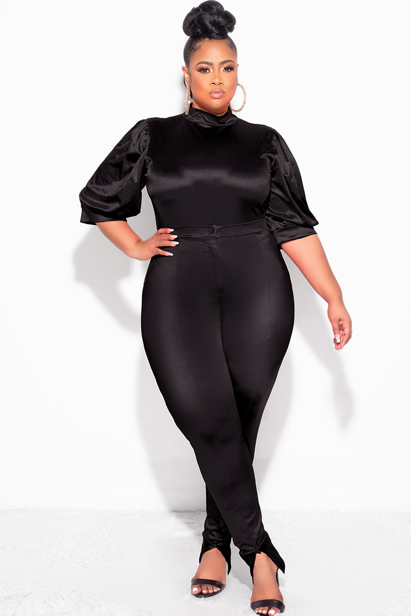 plus size two piece club dresses Xpluswear Design Plus Size Cocktail Party White Round Neck Short Sleeve 3D Bodycon Two Piece Skirt Sets White-2XL/18-20
