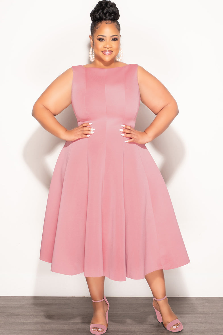 slim fit dress slacks Plus Size Glitter Waist-Cinching Mermaid Dress