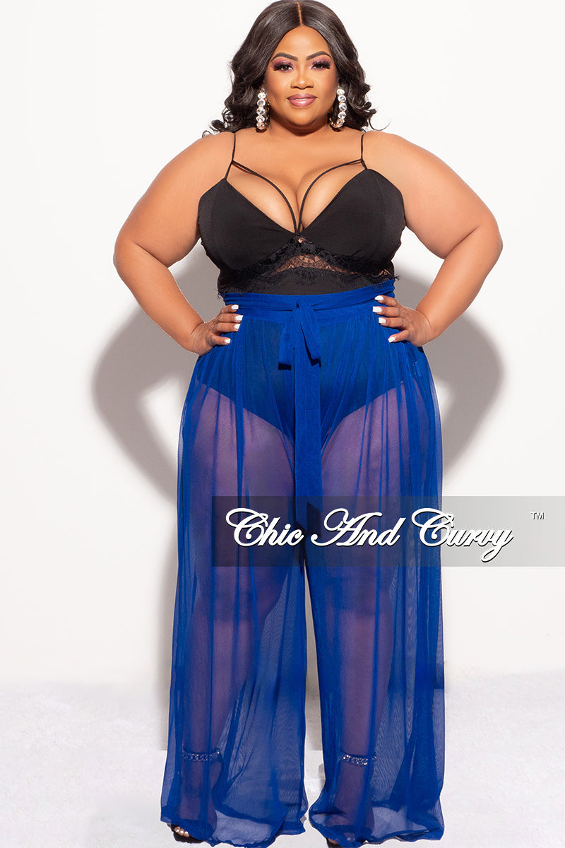 Final Sale Plus Size Plus Size Harness Bodysuit in Black – Chic And Curvy