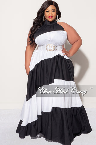 Plus Size Black And White Asymmetrical Dress Diva Collection Black/White Asymmetrical Midi Dress Womens Plus Plus Size Black And White Asymmetrical Dress Diva Collection Black/White Asymmetrical Midi Dress Womens Plus