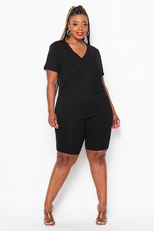 Shirt Plus Size Biker Shorts Outfits Plus Size Biker Shorts Outfit