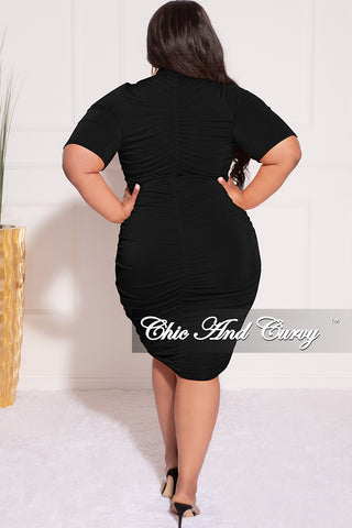 Final Sale Plus Size BodyCon Dress in Black