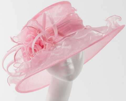Final Sale Summer Dressy Hat in Pink