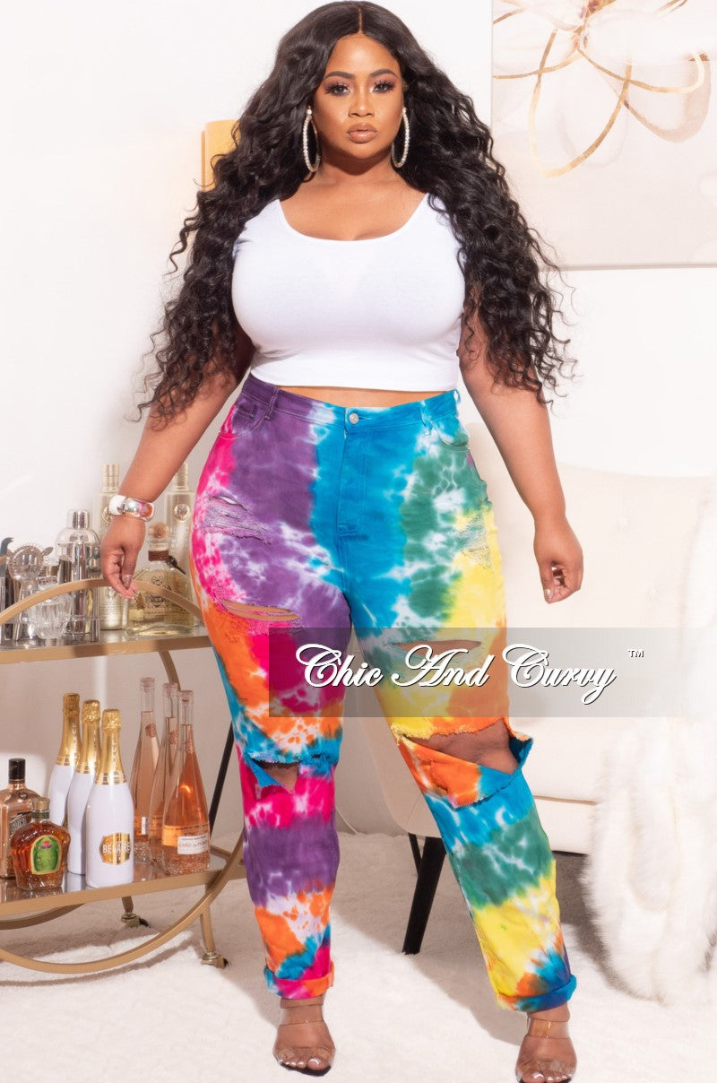 Sale Plus Size Multi-Color Tie Dye – Chic And Curvy
