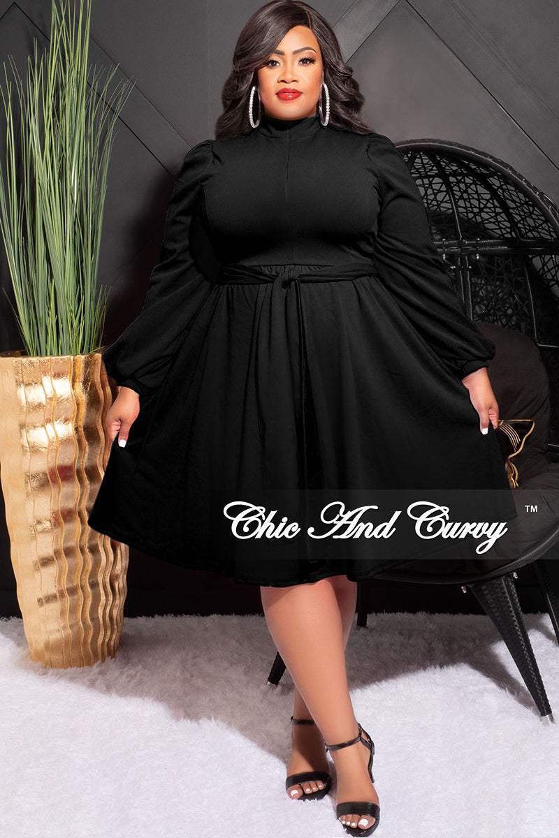 Plus Size Ladies Black Funeral Dress Funeral Outfit For Plus Size