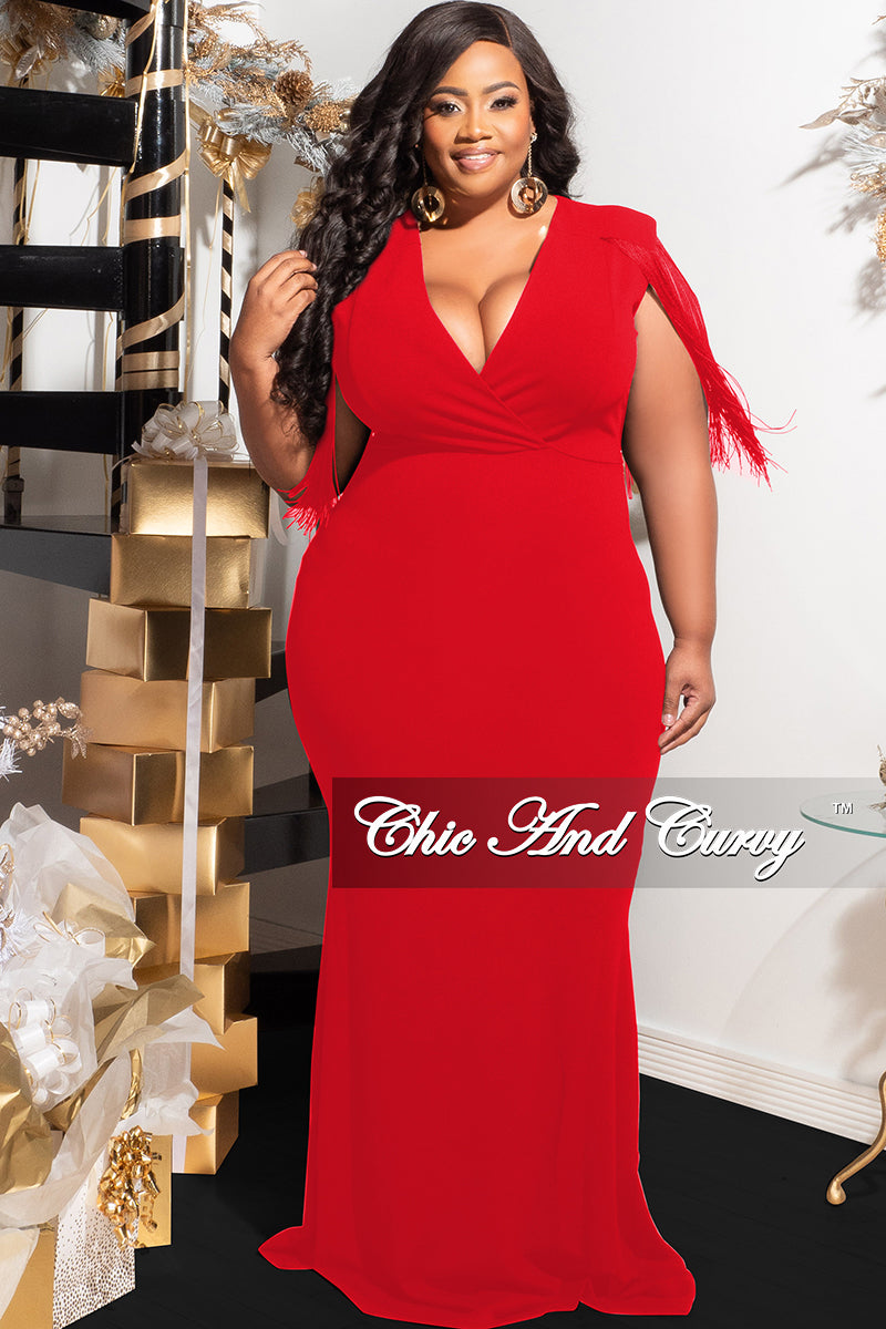 amazon prime plus size red dresses Amazon.com: LTOLTO Women's Plus Size Formal Bow Off Shoulder Prom Floor Dress,Cap Sleeve Ribbon Mermaid Evening Dress Red : Clothing, Shoes & Jewelry