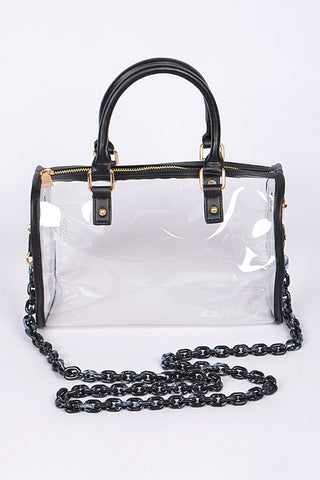 Final Sale Clear Purse - Doctor Bag Only