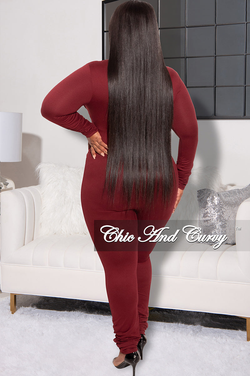 Final Sale Plus Size Velvet 2pc Pants Suit in Red – Chic And Curvy