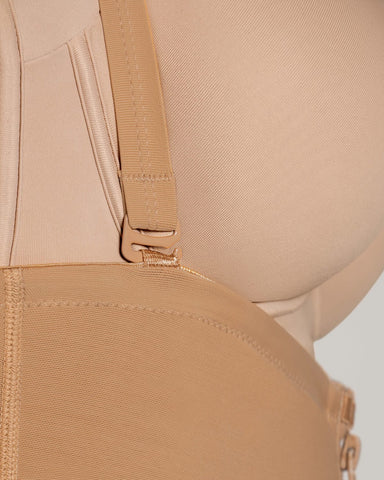 Strapless Body Shaper - Firm Compression, Waist to Knee