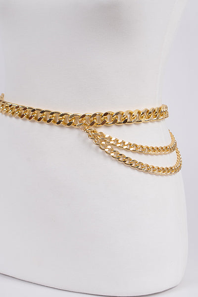 Final Sale Plus Size Clear or Iridescent PVC Curvy Girl (CG) Belt with Gold  Buckle - ShopperBoard