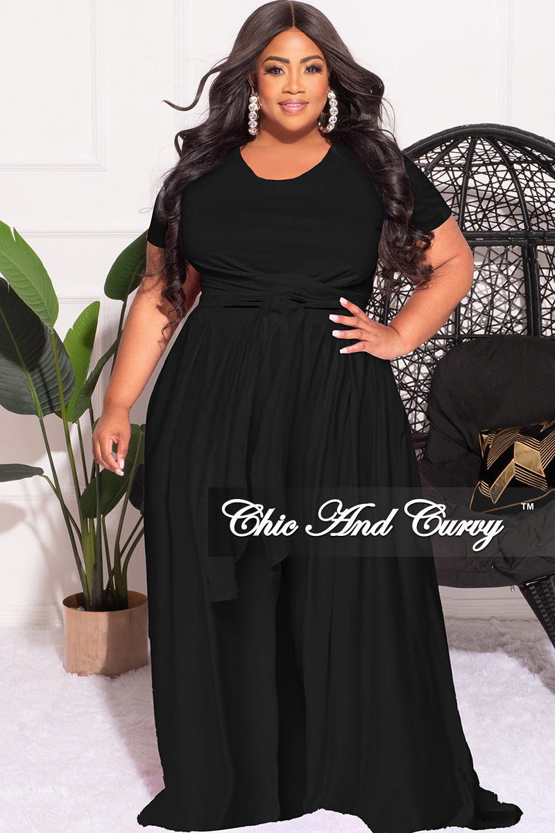 Final Sale Plus Size 2pc One Shoulder Twist Front Bra Top and Skirt in –  Chic And Curvy