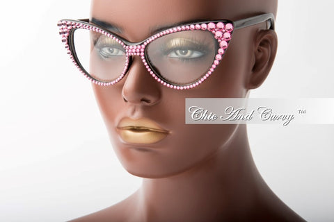 Final Sale Glasses in  Pink Crystal 8869 CL